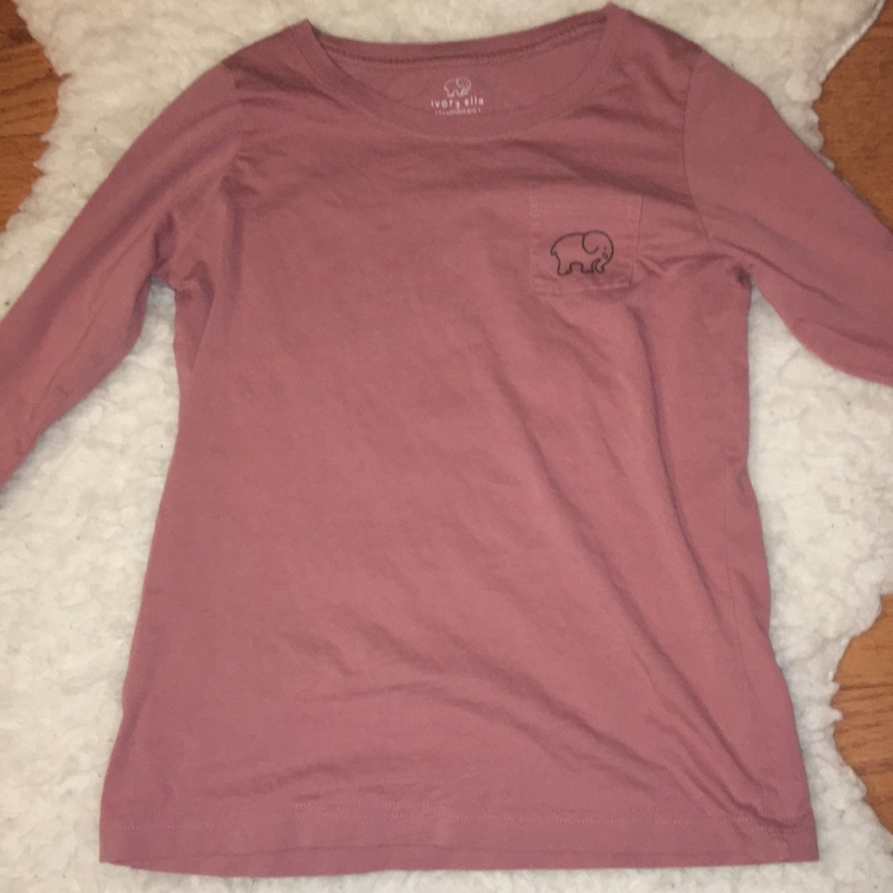 Blush/Mauve Ivory Ella Long Sleeve